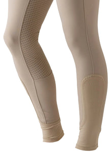 Winter Fleece Lined Breeches - Beige (Full Seat) view 7