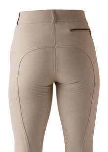 Winter Fleece Lined Breeches - Beige (knee grip) view 4